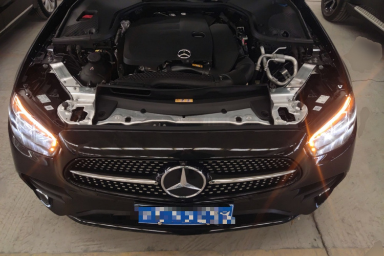 奔驰E级(进口) 2021款 改款 E 260 豪华型运动版机舱底盘24