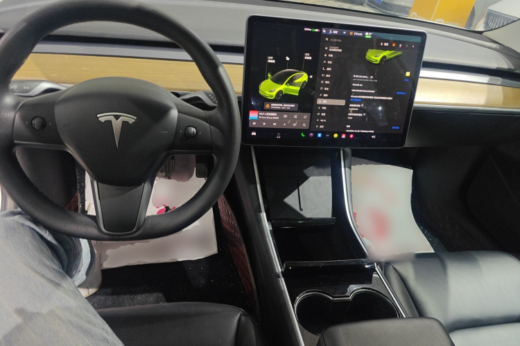特斯拉 Model 3 2020款 改款 标准续航后驱升级版中控内饰12