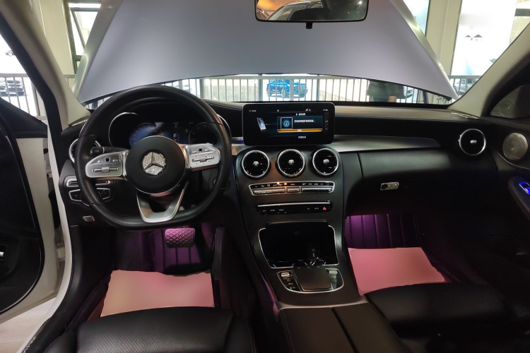 奔驰C级 2021款 C 260 L 运动版中控内饰7002