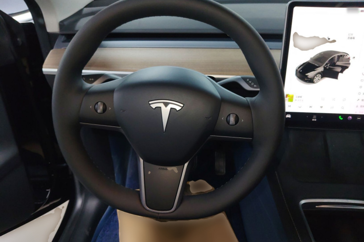 特斯拉 Model Y 2021款 标准续航后驱版中控内饰13