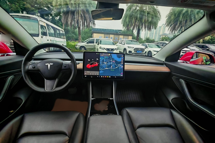 特斯拉 Model 3 2019款 标准续航后驱升级版中控内饰7006
