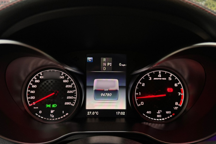 奔驰GLC AMG 2017款 AMG GLC 43 4MATIC中控内饰7013