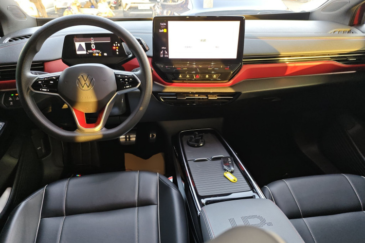 大众 ID.4 X 2021款 Pure+ 纯净长续航版中控内饰7002