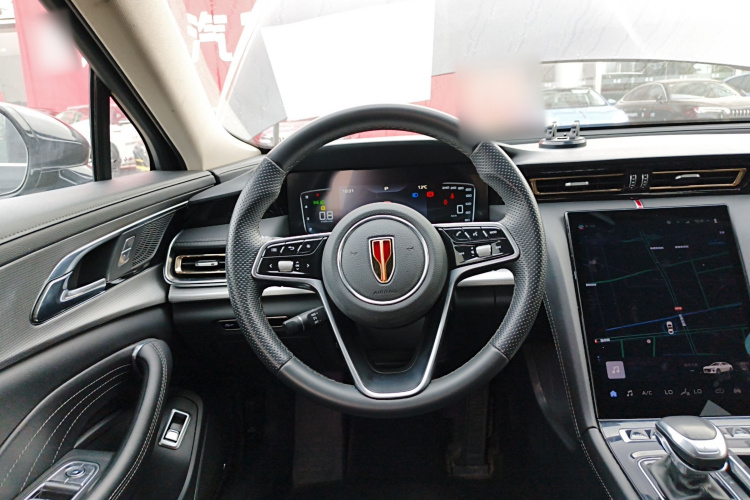 红旗H5 2023款 1.5T DCT智联旗韵版中控内饰13