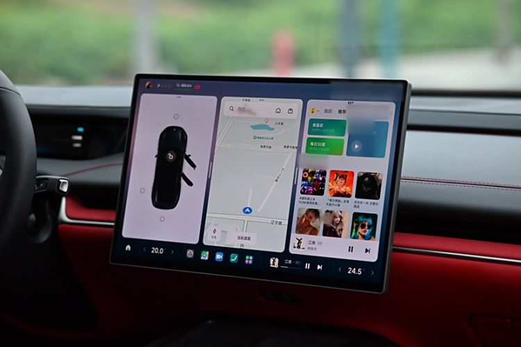 小米汽车 小米SU7 2024款 后驱超长续航高阶智驾Pro版中控内饰7008