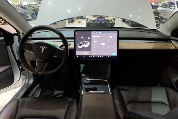 特斯拉 Model 3 2021款 标准续航后驱升级版 3D6中控内饰12