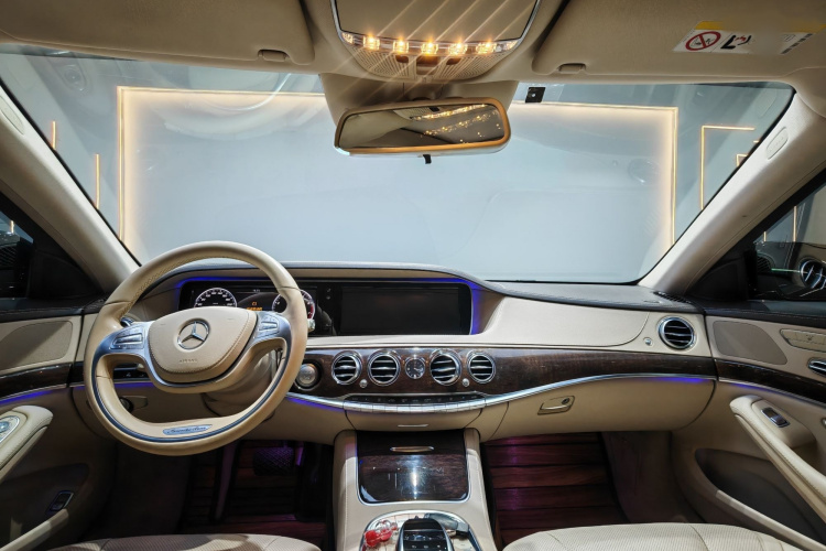 奔驰S级 2014款 S 320 L 商务型中控内饰7002