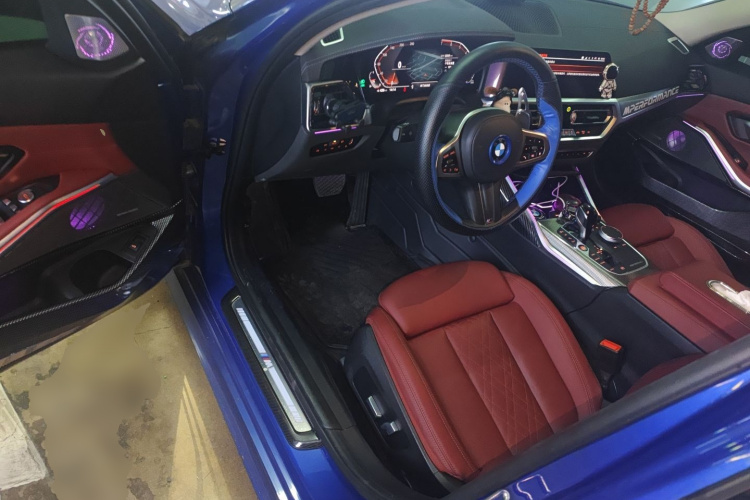 宝马3系 2022款 改款 325Li M运动曜夜套装中控内饰20