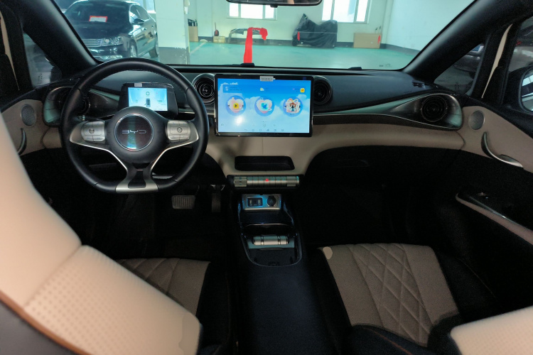 比亚迪 海豚 2021款 405km 时尚版中控内饰12