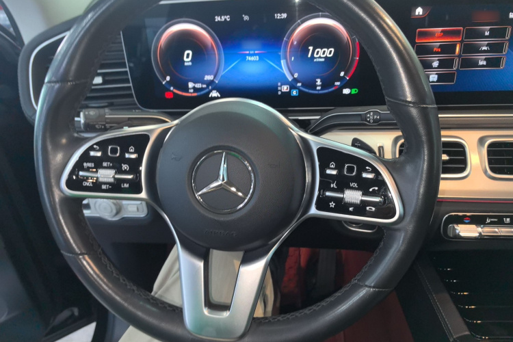 奔驰GLE 2022款 GLE 350 4MATIC 轿跑SUV 豪华型中控内饰13