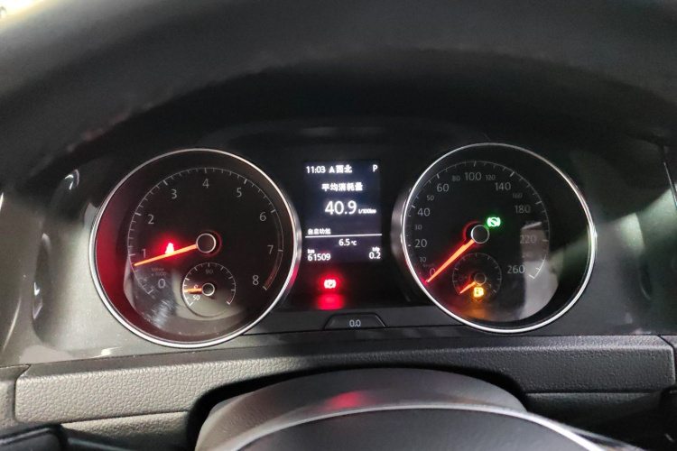 大众 高尔夫 2019款 1.6L 自动舒适型 国V局部细节14