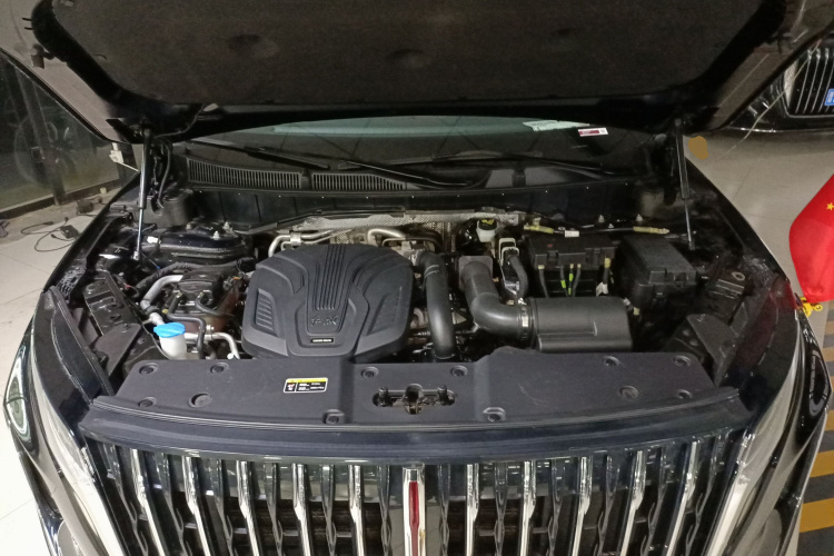 红旗HS7 2023款 2.0T 自动两驱旗享版 六座局部细节24