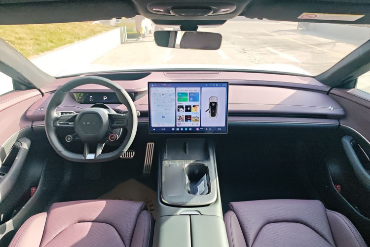 小米汽车 小米SU7 2024款 四驱超长续航高阶智驾Max版中控内饰7002