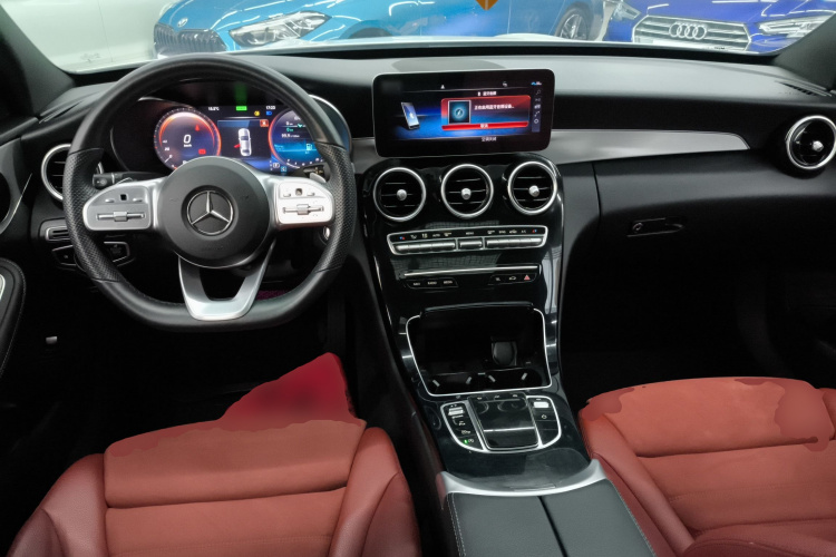 奔驰C级 2020款 改款 C 260 运动版中控内饰7002