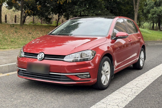 大众 高尔夫 2018款 1.6L 自动舒适型