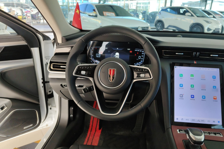 红旗H5 2024款 1.5T DCT智联旗韵版中控内饰13