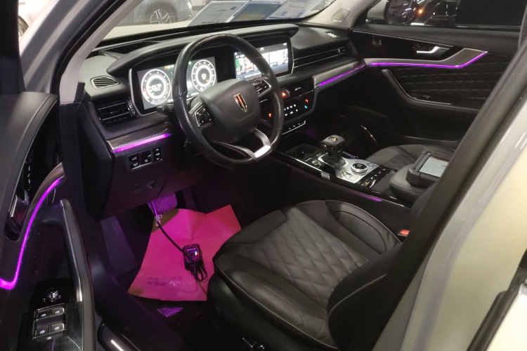 红旗HS5 2019款 2.0T 智联旗享版中控内饰20