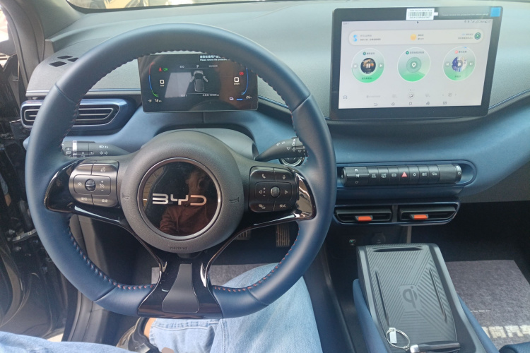 比亚迪 海鸥 2024款 荣耀版 305km 自由版中控内饰12