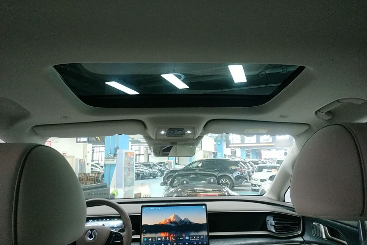 腾势D9 2023款 DM-i 965 尊享型中控内饰22