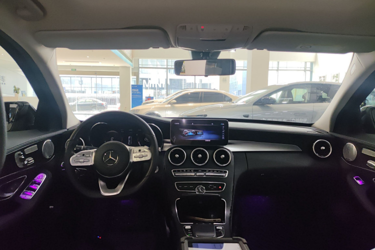 奔驰C级 2021款 C 260 L 运动星耀臻藏版中控内饰7002