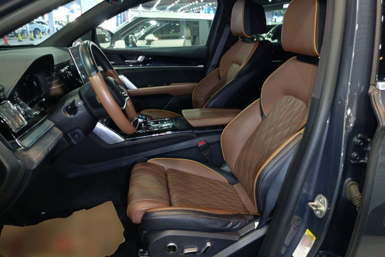 比亚迪 唐新能源 2021款 DM 2.0T 四驱高性能版创世旗舰型中控内饰19