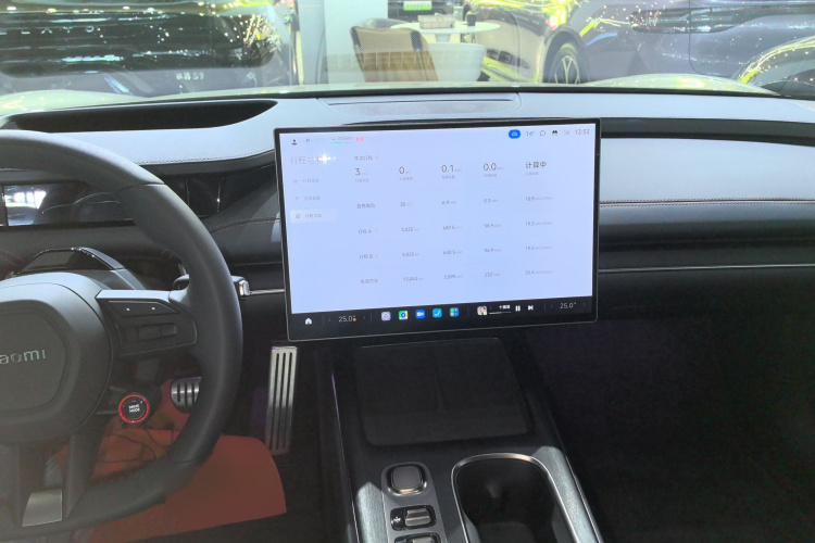 小米汽车 小米SU7 2024款 四驱超长续航高阶智驾Max版中控内饰7002