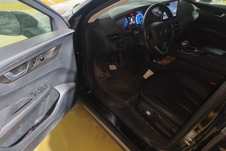 红旗E-QM5 2023款 改款 基础出行版中控内饰7003