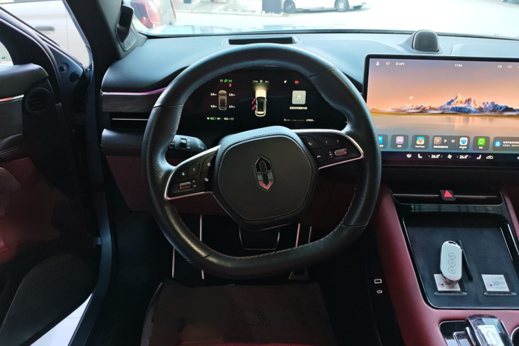 鸿蒙智行 问界M5 2022款 纯电四驱性能版中控内饰13