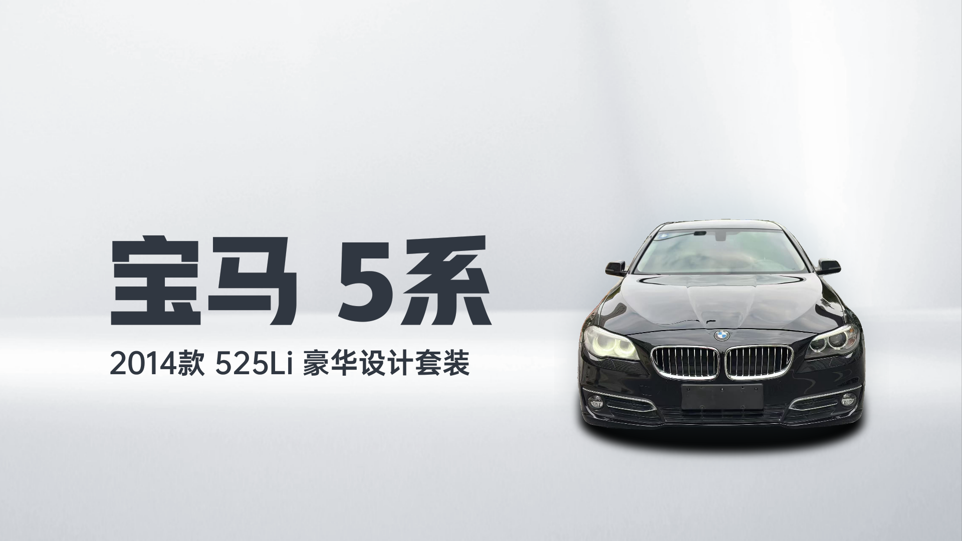 宝马5系 2014款 525Li 豪华设计套装解读2