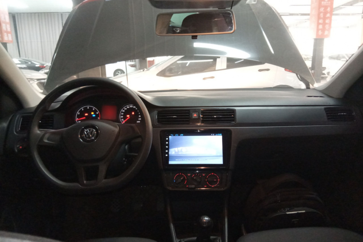 大众 桑塔纳 2016款 1.6L 手动风尚版中控内饰12