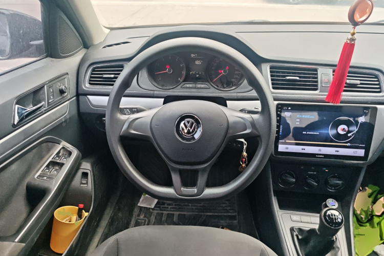 大众 朗逸 2015款 1.6L 手动风尚版中控内饰13