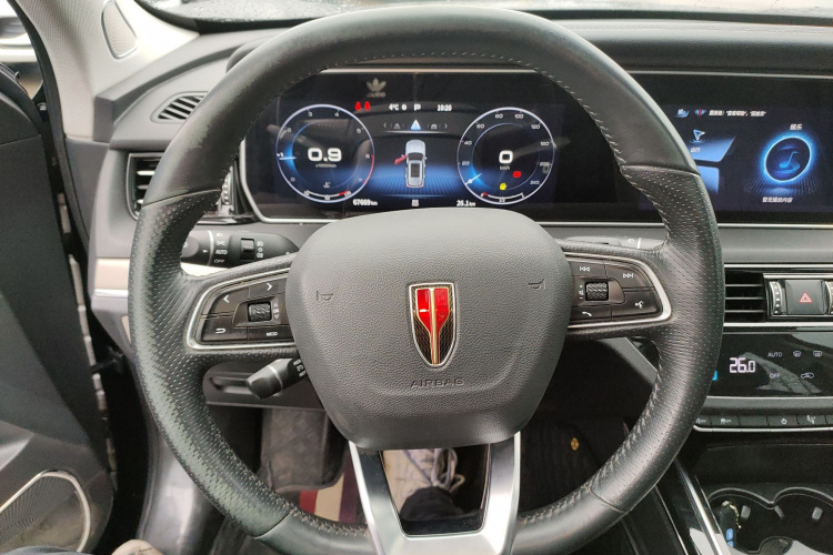 红旗HS5 2022款 改款 2.0T 智联旗享版中控内饰13