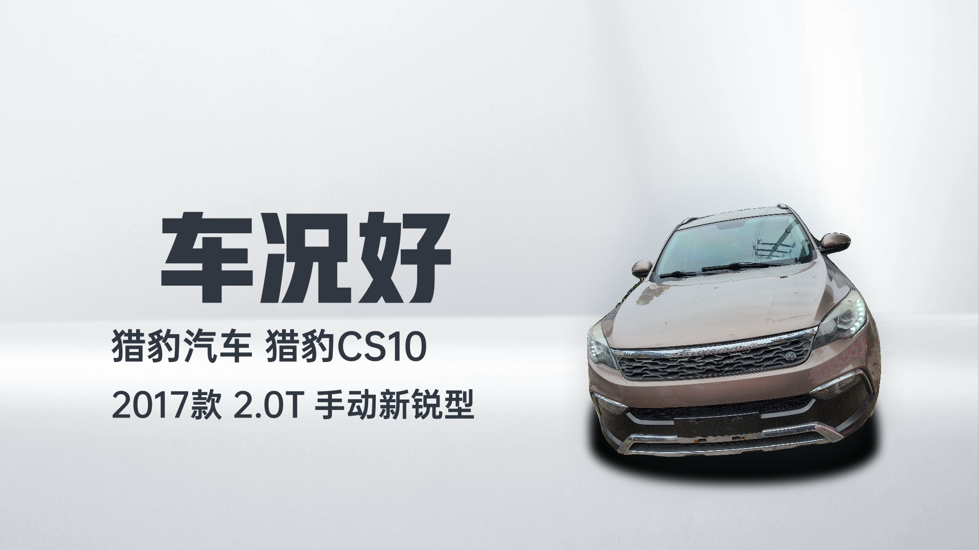 猎豹汽车 猎豹CS10 2017款 2.0T 手动新锐型解读1