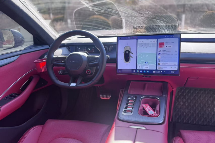 小米汽车 小米SU7 2024款 四驱超长续航高阶智驾Max版中控内饰7004