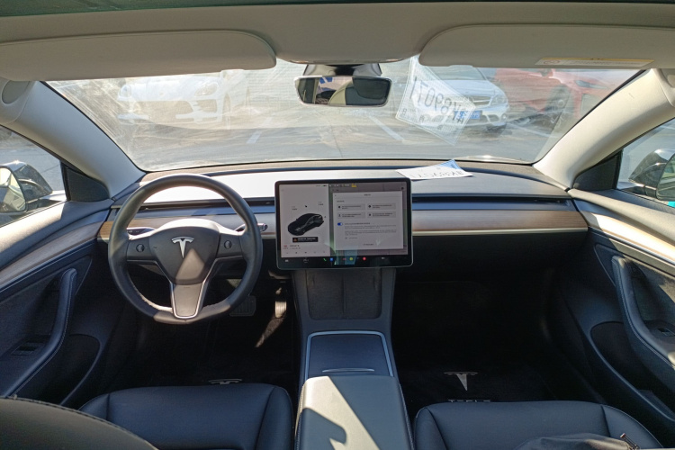 特斯拉 Model 3 2021款 标准续航后驱升级版 3D6中控内饰7002