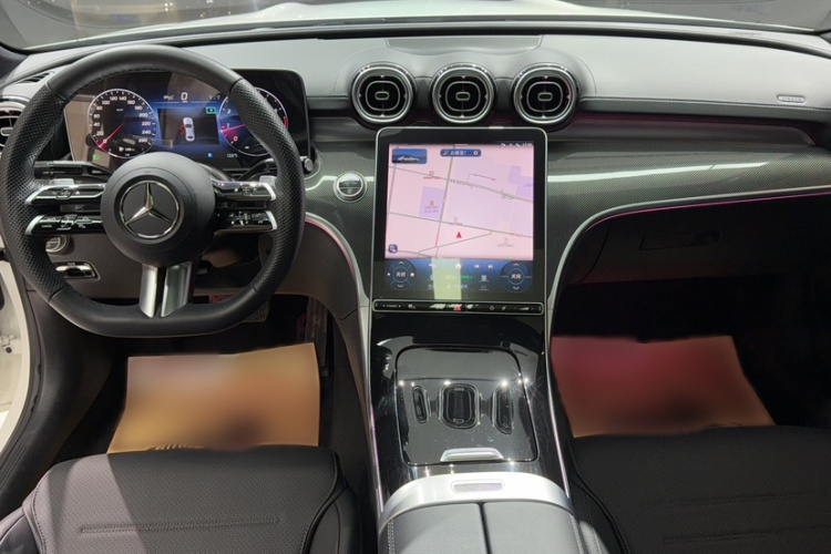 奔驰C级 2023款 C 260 L 运动版中控内饰7002