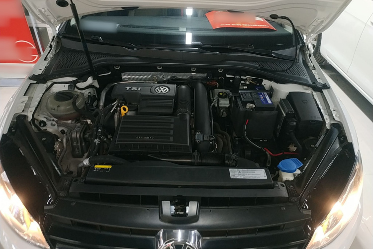 大众 高尔夫 2017款 230TSI 自动豪华百万辆纪念版机舱底盘24