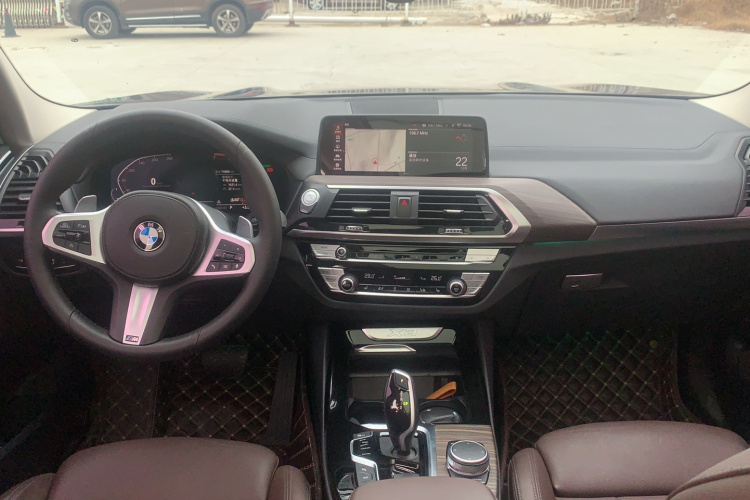 宝马X3 2020款  xDrive28i M运动套装中控内饰7003
