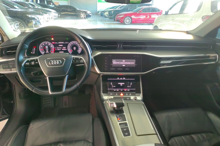 奥迪A6L 2020款 40 TFSI 豪华致雅型中控内饰7002