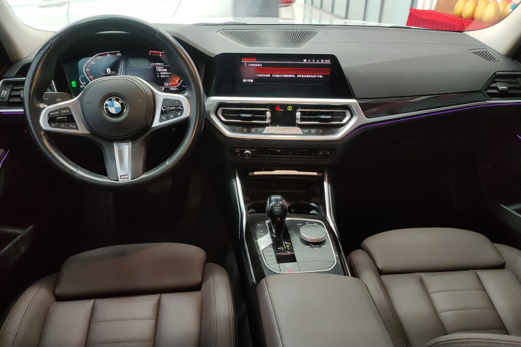宝马3系 2021款 改款二 325Li M运动套装中控内饰12