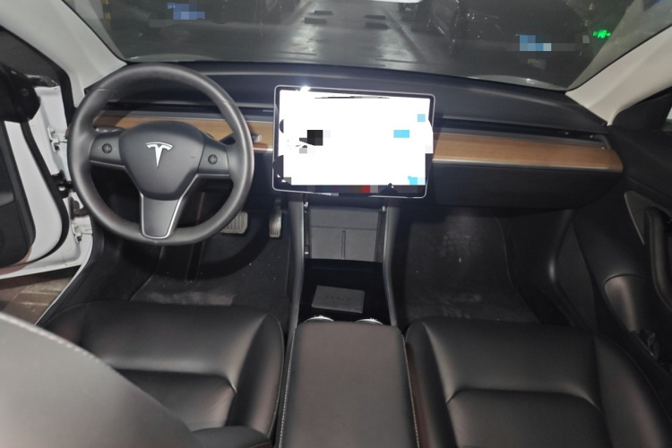 特斯拉 Model 3 2020款 改款 长续航后轮驱动版中控内饰12