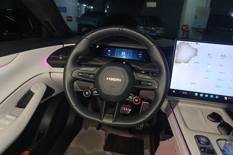 小米汽车 小米SU7 2024款 四驱超长续航高阶智驾Max版中控内饰13