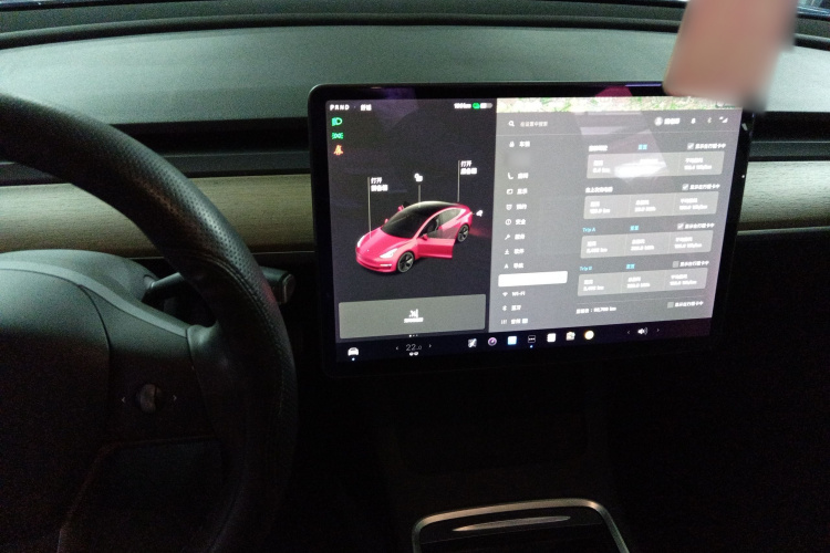 特斯拉 Model 3 2021款 改款 标准续航后驱升级版 3D1中控内饰12