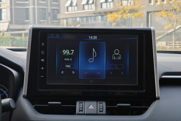 丰田 RAV4荣放 2020款 双擎  2.5L E-CVT两驱精英版中控内饰7005