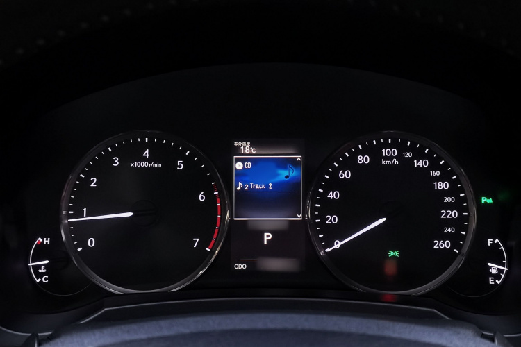 雷克萨斯IS 2017款 300 锋尚版中控内饰7006