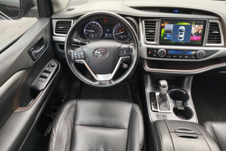 丰田 汉兰达 2015款 2.0T 两驱豪华版 7座中控内饰13