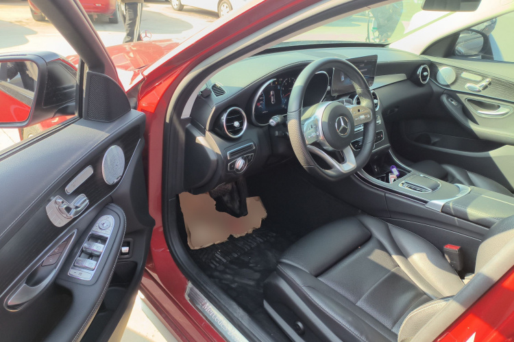 奔驰C级 2021款 C 260 L 运动星耀臻藏版中控内饰7003