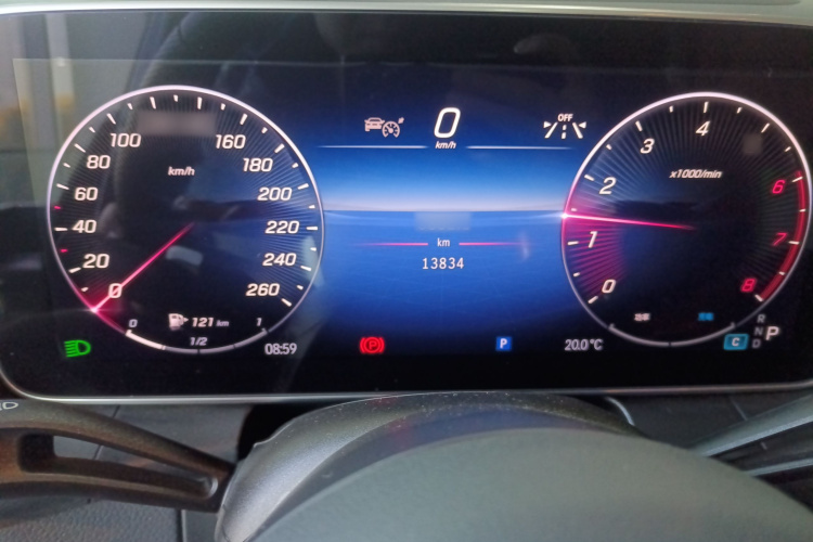 奔驰GLC 2024款  改款 GLC 260 L 4MATIC 豪华型 5座局部细节14