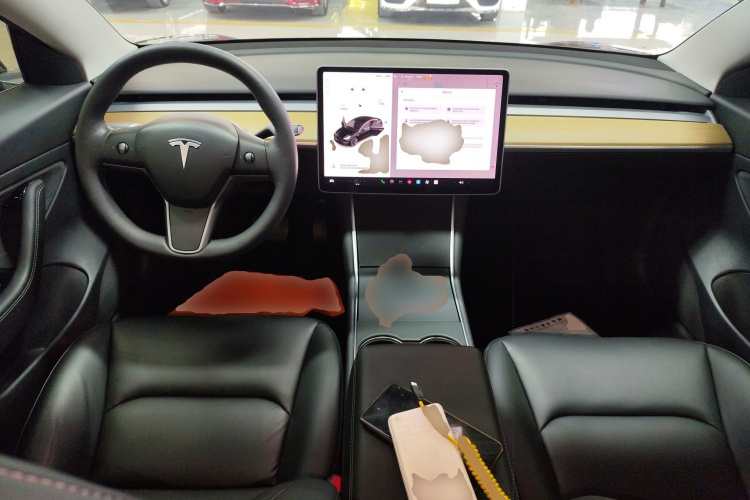 特斯拉 Model 3 2020款 标准续航后驱升级版中控内饰7002