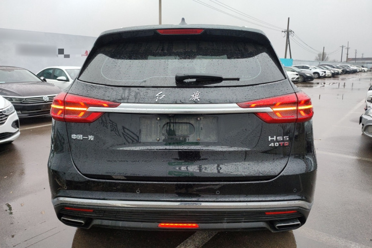 红旗HS5 2022款 改款 2.0T 智联旗享版车身外观6